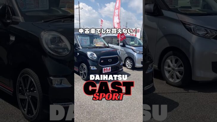 【中古車でしか買えない車紹介‼️】#daihatsu #cast #sport #キャストスポーツ #軽自動車 #中古車 #未使用車 #新車 #車 #おすすめ #茨城県 #ナオイオート #紹介