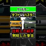 【ダイハツえぐくない？】軽SUVタフトとハスラーを比較した結果、コスパの優劣が明らかに【マイルドハイブリッド】#新型車 #automobile #suzuki #taft #ハスラー #タフト