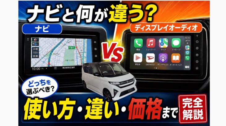 知らないと損！ムーヴのディスプレイオーディオ完全解説。