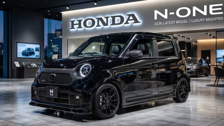 2026 ホンダ N-ONE 公開！究極のレトロ軽カーがついに登場!