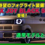 【待望のフォグライト装備！】N-BOX JOY BLACK STYLE登場！通常モデルとの違い| #ホンダ #nbox #hondanbox
