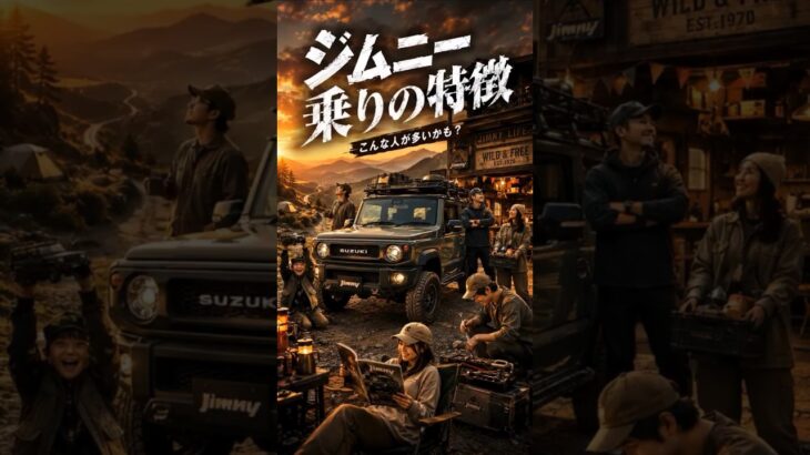 「ジムニー乗りの特徴」あなたはいくつ当てはまる？🚗🔥