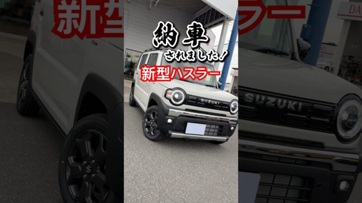 【新型ハスラー タフワイルド納車!】スズキさんやりすぎ! 250万円以下でこの装備はライバル絶望… #automobile #軽自動車 #keicars #JDM #jdmcars