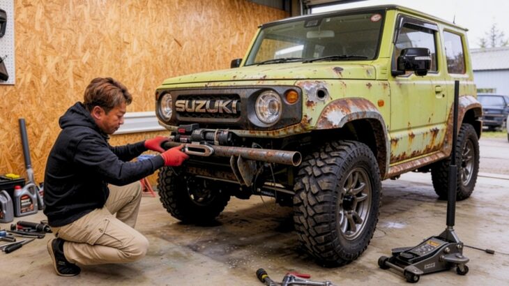 Man Buys Abandoned 4X4 For $600 And RESTORES It To New | Start To Finish By @zelworks