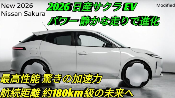 新型2026日産サクラ未来を走る軽EV革命驚きの性能と航続距離次世代コンパクト電気自動車