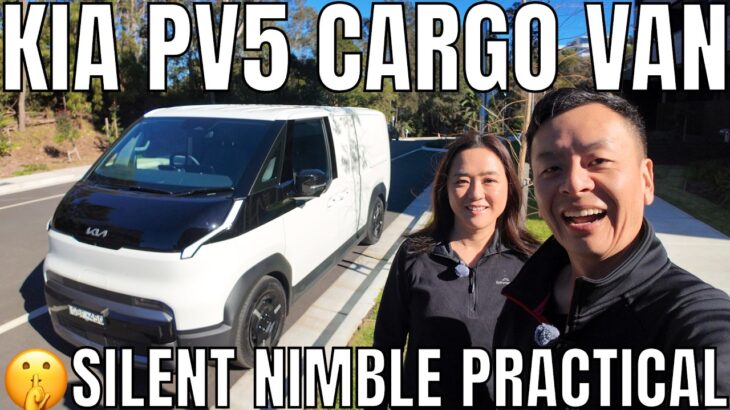 Kia PV5 Electric Cargo Van: Price Specs Range Battery Urban Test Drive