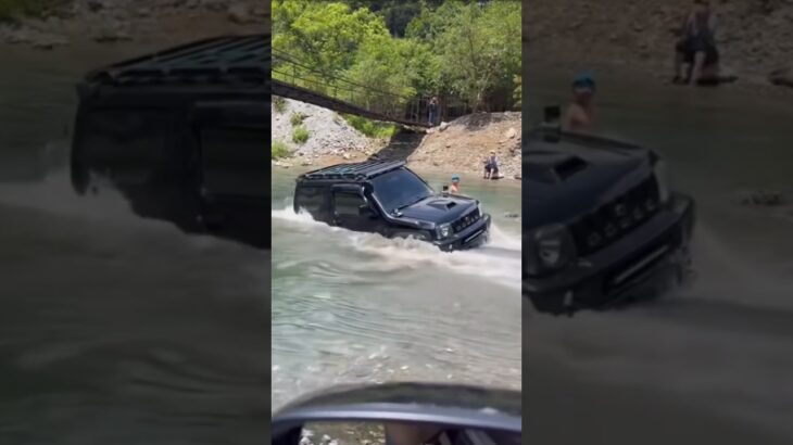 Suzuki Jimny Turns Into A Boat! #4×4 #4wd #offroad #suzuki #jimny