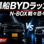 【N-BOXキラー】日産サクラ・ホンダN-ONE e:と徹底比較／BYDラッコが実質200万円切り＆装備内容てんこ盛りで襲来