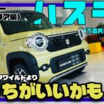 実はここも違う。タフワイルドとの相違点も徹底解明。／スズキ ハスラー『エクステリア編』