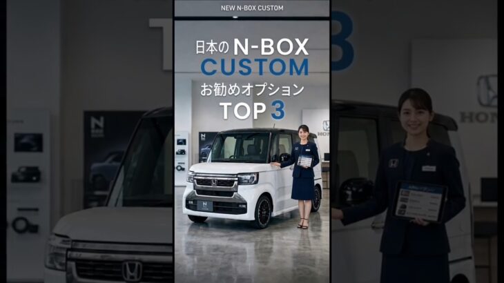 【新型N-BOX】絶対つけたい必須オプションTOP3 #ディーラーオプション #ホンダ #shorts