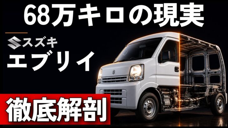 【一台解剖】スズキ エブリイが44年目も作られ続ける理由｜エブリイワゴンとの違い・型式差・寿命・修理代を徹底解説