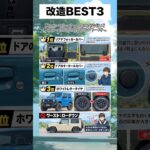 【ジムニーカスタム】ベスト3＋やらないこと #ジムニー #JB64 #ジムニーカスタム #カスタムカー #軽自動車 #車好き #SUV #ホワイトレター #ローダウン #スズキ