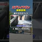 【納車前に見て！】エブリイワゴンのリヤシート操作方法！