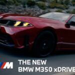 The new BMW M350 xDrive Sedan.