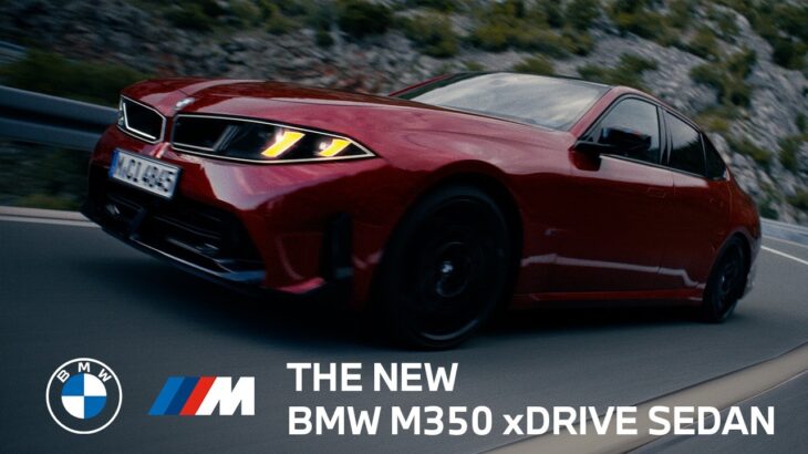 The new BMW M350 xDrive Sedan.